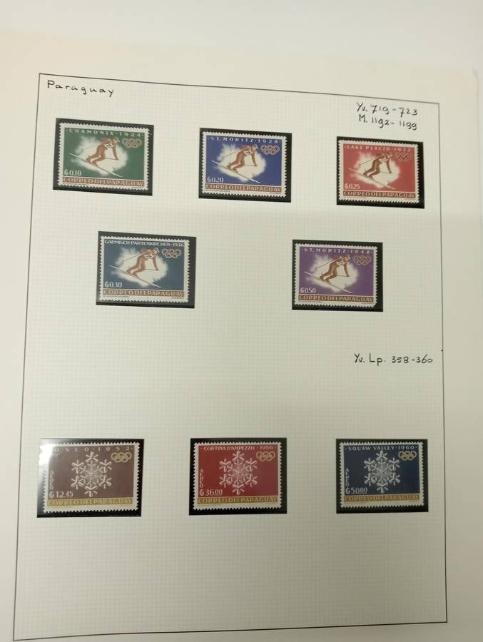SCARCE OLYMPICS COLLECTION UMM/M ETC SETS-SEE ALL BELOW BUY NOWS GET FREE SETS !!!