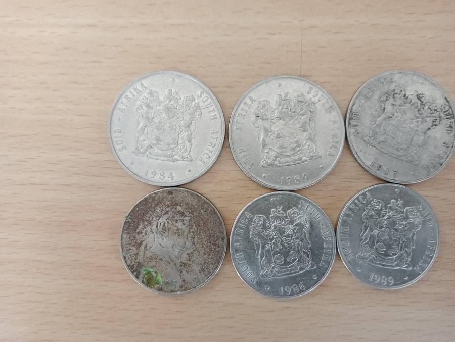 NICE CLEAN COINS-ONE LOOKS SILVER??