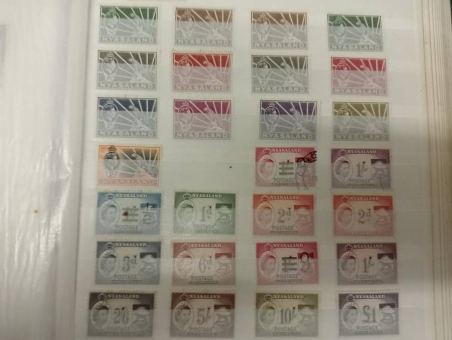 BRITISH AFRICA KGV-QEII SETS !! mostly vfm-may be a odd tone spot or 2 NB SEE BELOW