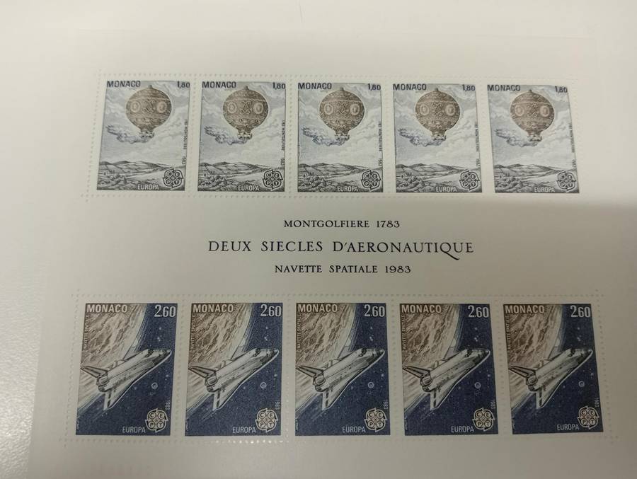 MONACO -VERY SCARCE m/sheets EUROPA etc  R960.00 superb umm
