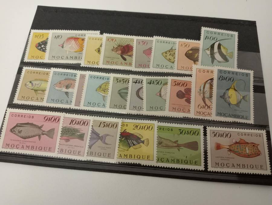 MOZ. DIFFICULT FISH set complete vfm-h.r.