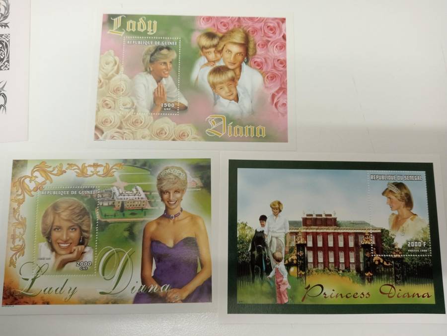 LADY DI-SCARCE not the normal issues superb umm FULL SHEETS