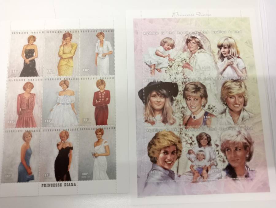 LADY DI-SCARCE not the normal issues superb umm FULL SHEETS