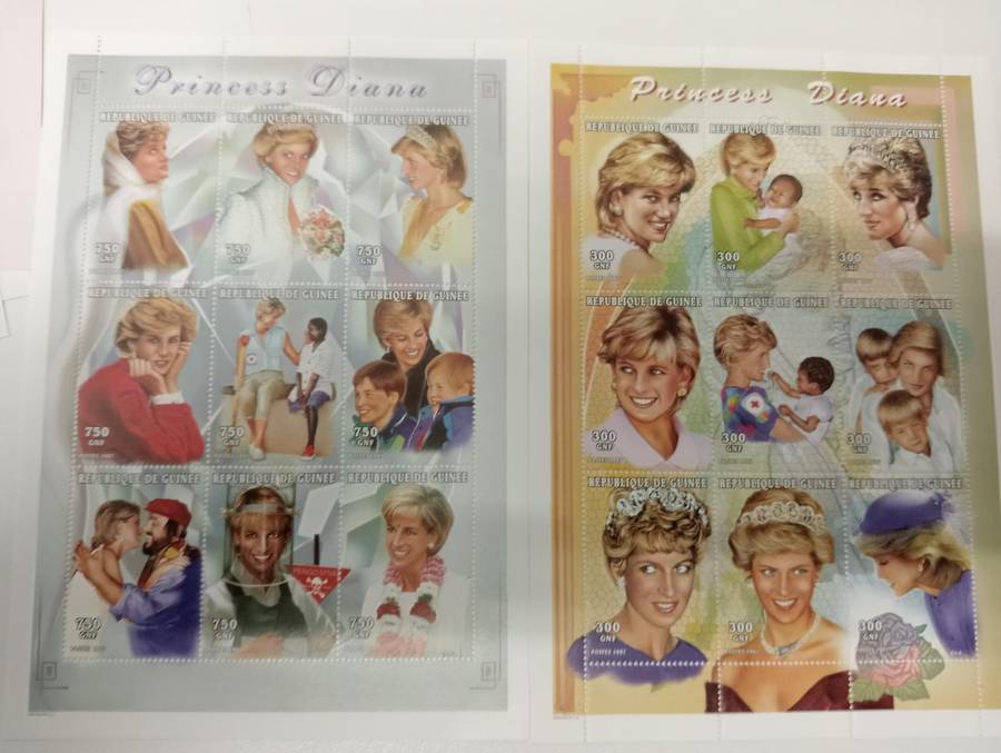 LADY DI-SCARCE not the normal issues superb umm FULL SHEETS