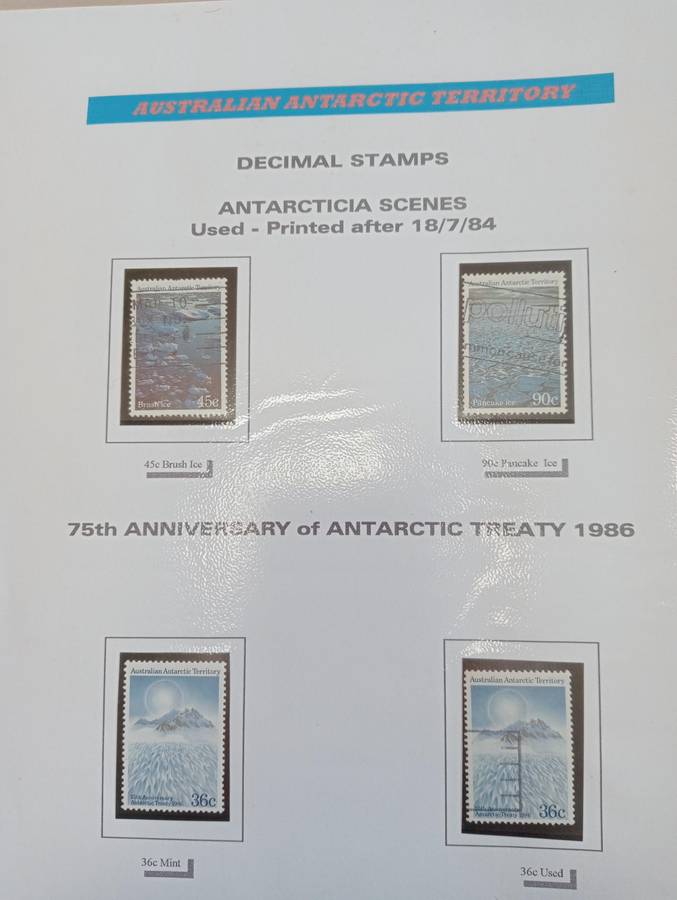 BEAUTIFUL COLLECTION AUST.TERR. plus AUSTRALIAN set many many pages.NOT NEARLY ALL SHOWN