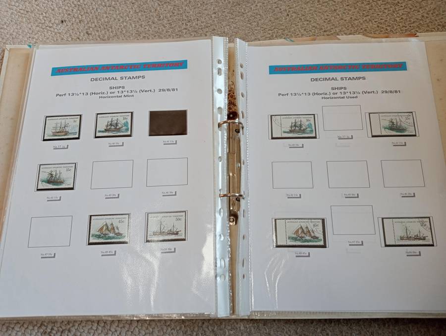 BEAUTIFUL COLLECTION AUST.TERR. plus AUSTRALIAN set many many pages.NOT NEARLY ALL SHOWN