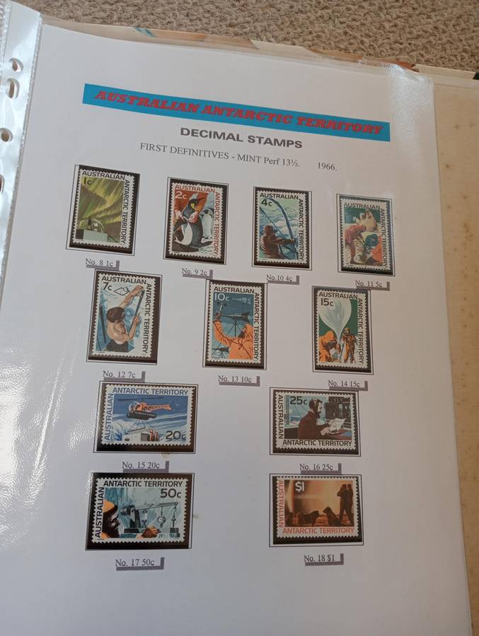BEAUTIFUL COLLECTION AUST.TERR. plus AUSTRALIAN set many many pages.NOT NEARLY ALL SHOWN