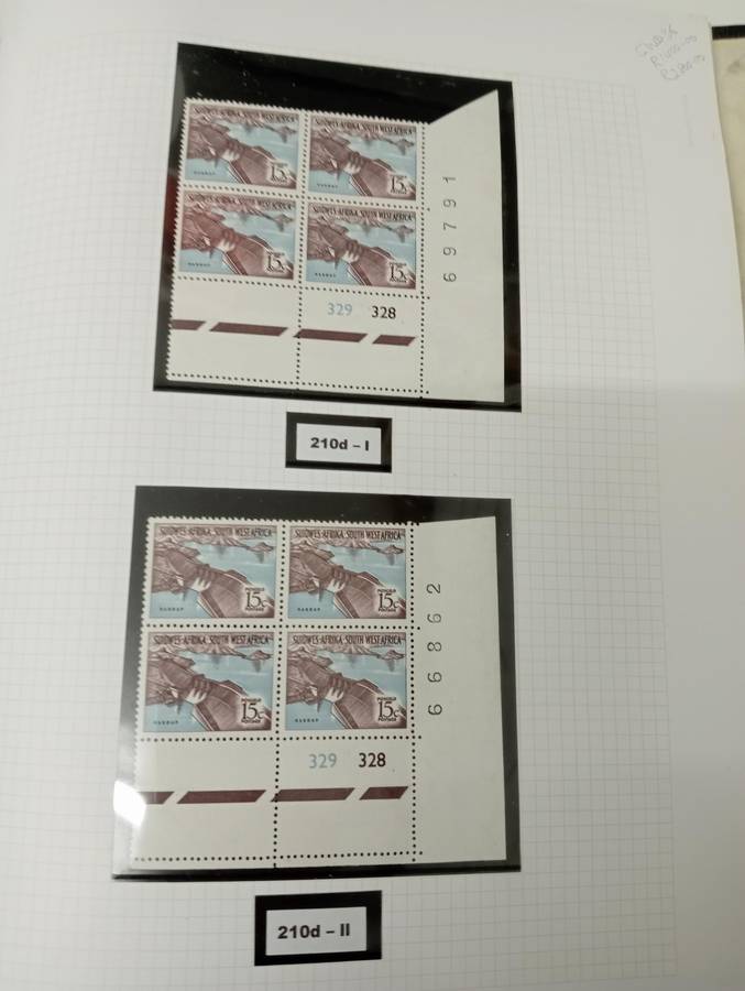 SWA-VERY SCARCE SUPERB UMM DEFINITIVE controls and sets all superb R28650.00+