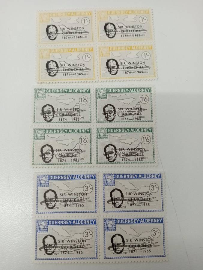 VERY SCARCE COLLECTION " Churchill and Kennedy " ALL SUPERB UMM imperf mini sheets a big lot below