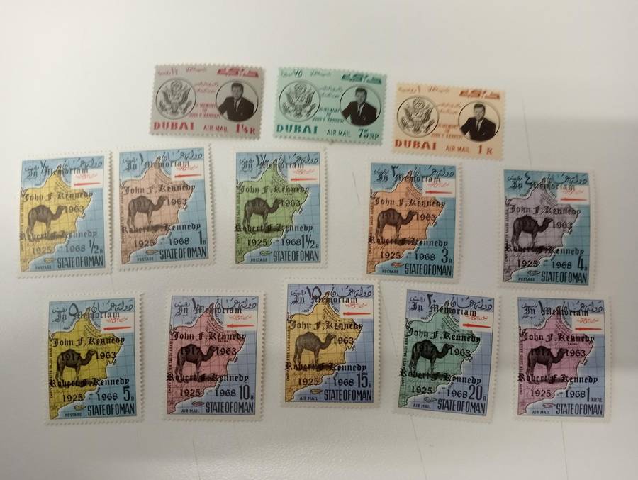 VERY SCARCE COLLECTION " Churchill and Kennedy " ALL SUPERB UMM imperf mini sheets a big lot below