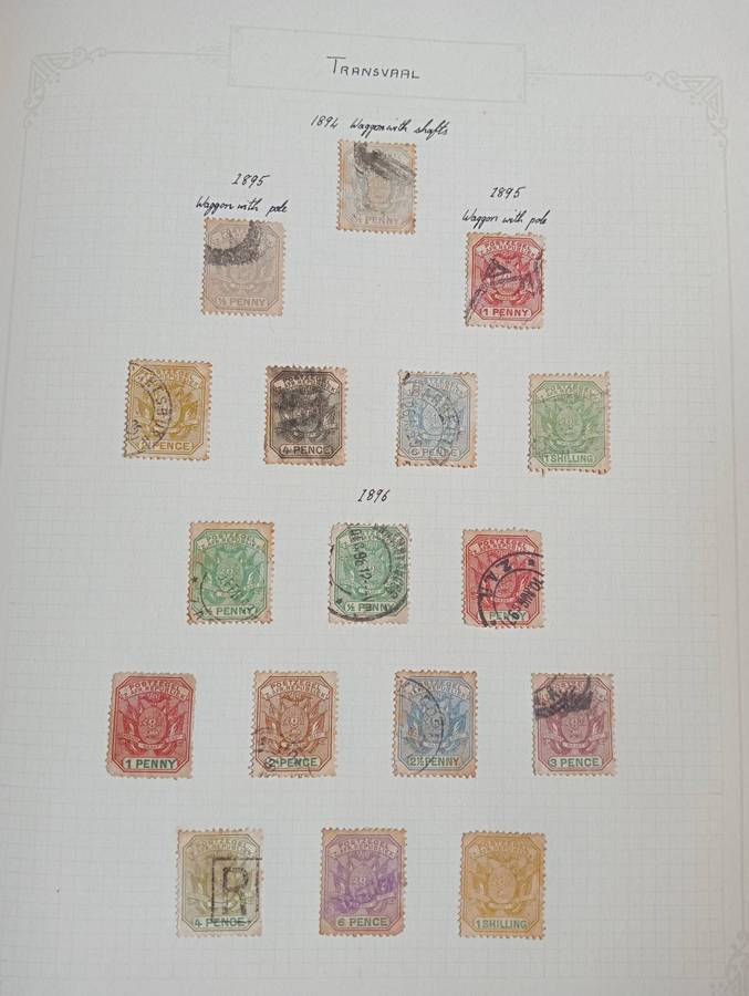 ALBUM  WITH 100`S AND HUNDRED`S TVL and USA vfu some SCARCE EARLIES,not nearly all shown!!
