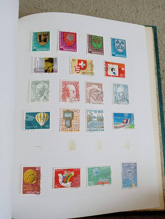 SWITZERLAND LOVELY- collection vfu, many complete sets on many pages