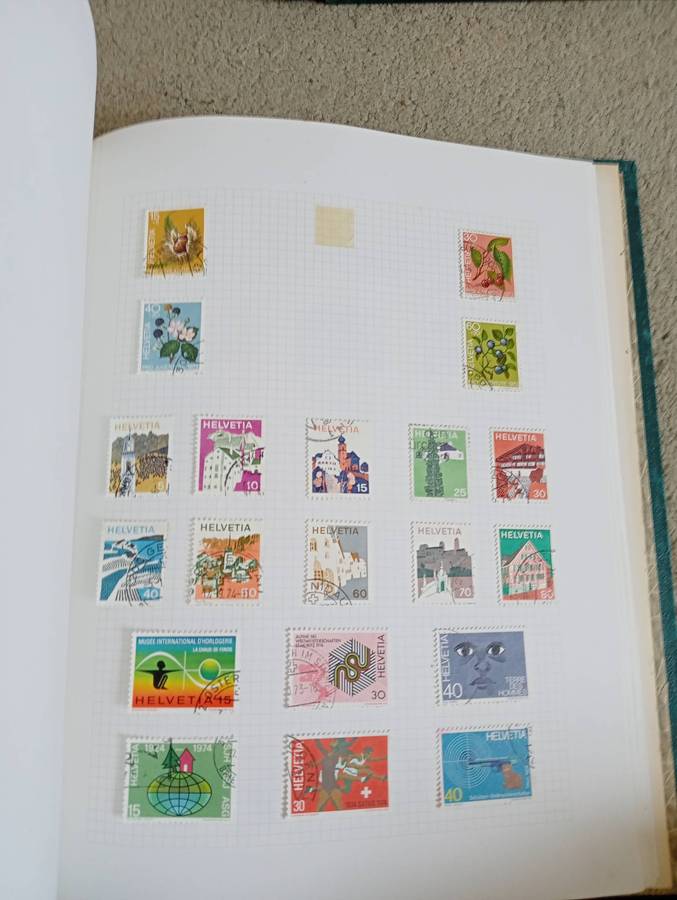 SWITZERLAND LOVELY- collection vfu, many complete sets on many pages