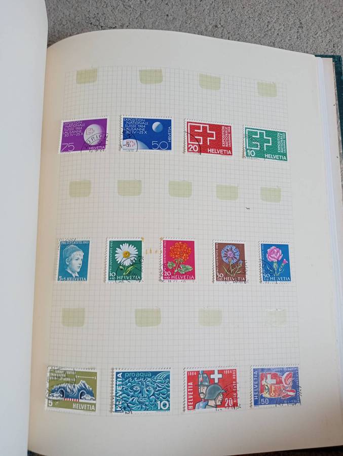 SWITZERLAND LOVELY- collection vfu, many complete sets on many pages