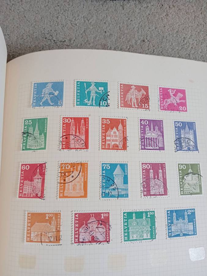 SWITZERLAND LOVELY- collection vfu, many complete sets on many pages