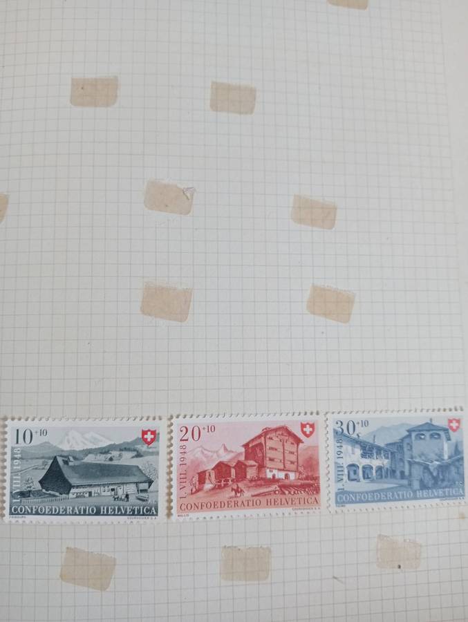 SWITZERLAND LOVELY- collection vfu, many complete sets on many pages