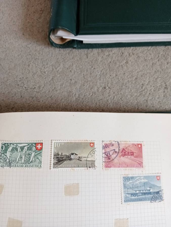 SWITZERLAND LOVELY- collection vfu, many complete sets on many pages