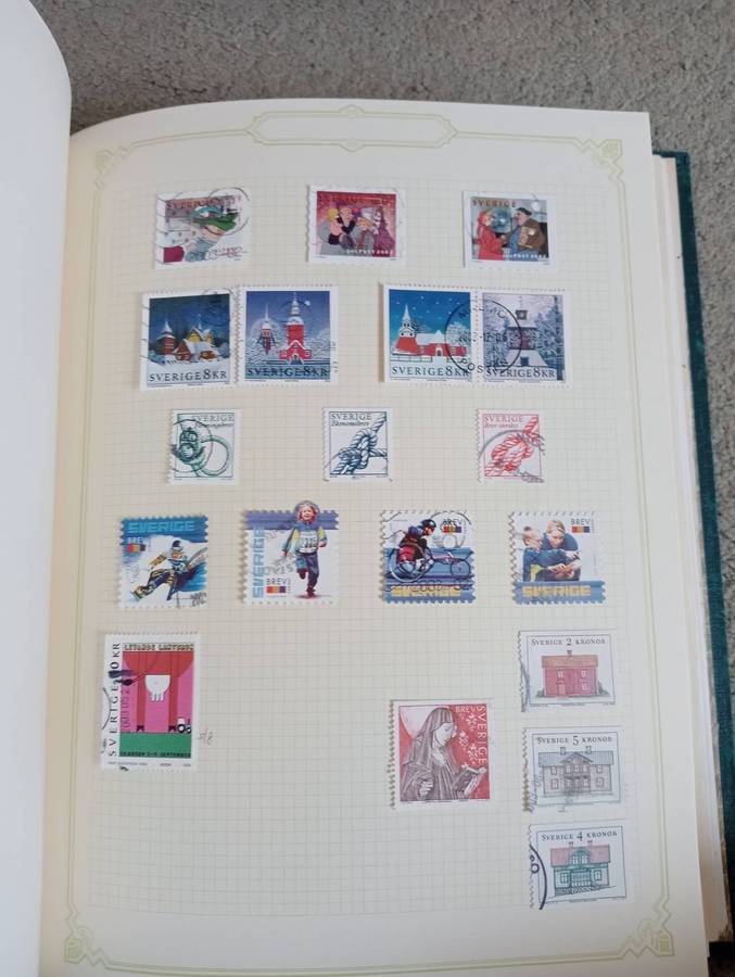 SWEDEN-scarce modern collection vfu