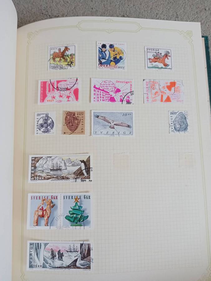 SWEDEN-scarce modern collection vfu