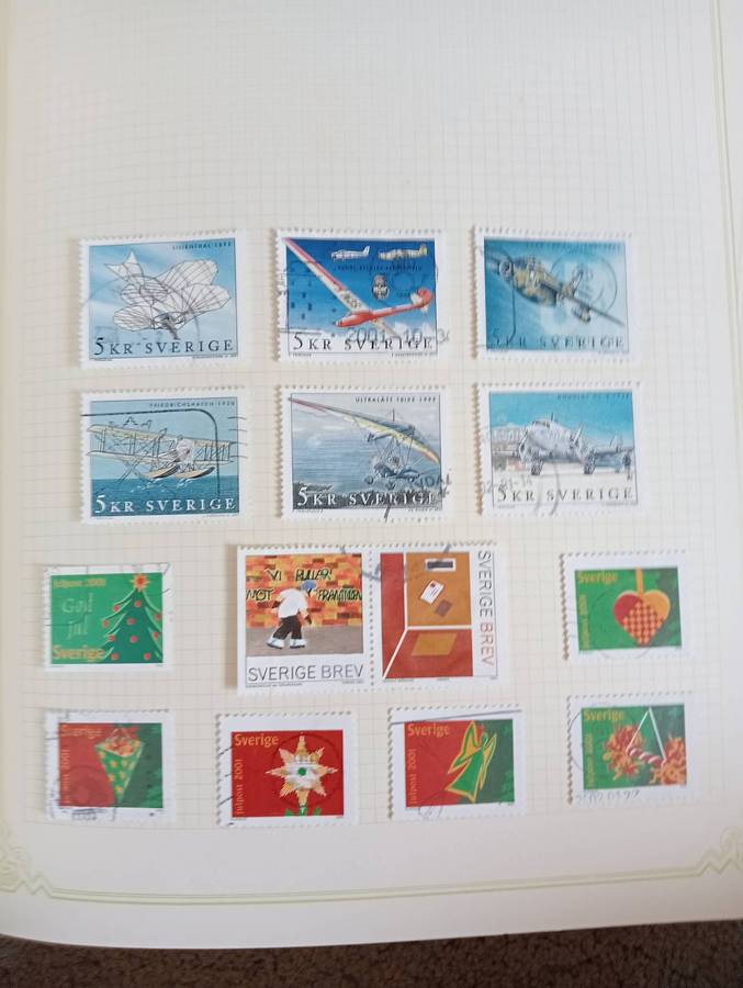 SWEDEN-scarce modern collection vfu