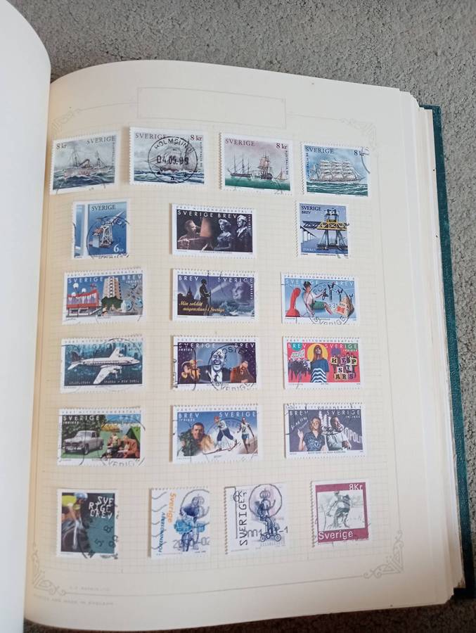 SWEDEN-scarce modern collection vfu