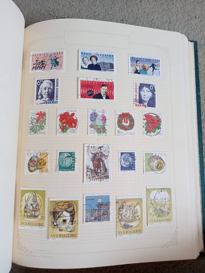 SWEDEN-scarce modern collection vfu