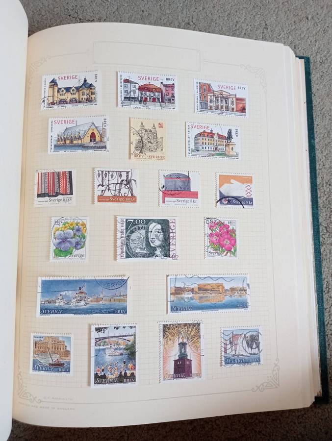 SWEDEN-scarce modern collection vfu