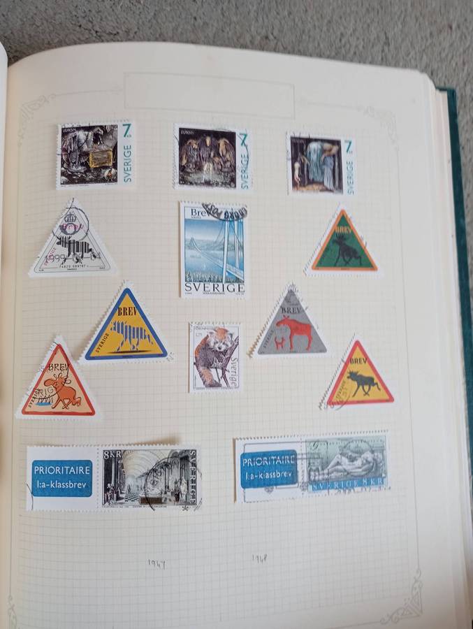 SWEDEN-scarce modern collection vfu