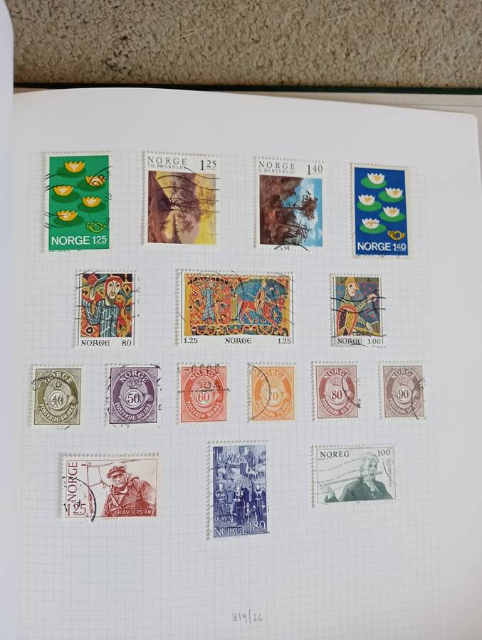 STRONG ALBUM MANY SETS -Norway,close to complete for period  MANY good items ,not all shown !!