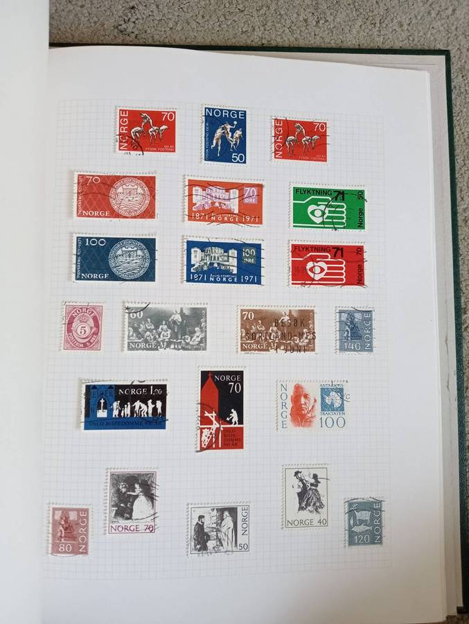 STRONG ALBUM MANY SETS -Norway,close to complete for period  MANY good items ,not all shown !!