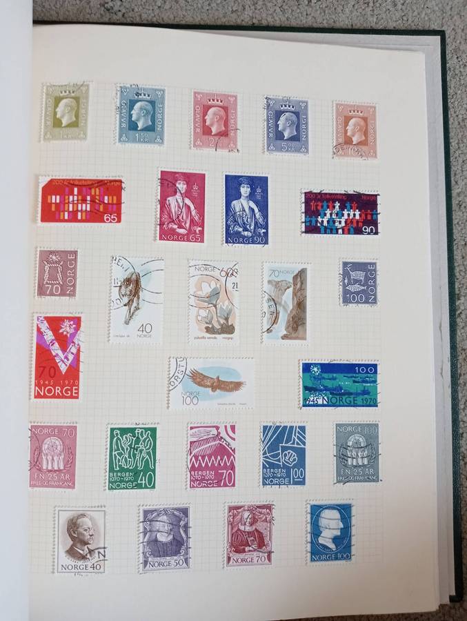 STRONG ALBUM MANY SETS -Norway,close to complete for period  MANY good items ,not all shown !!