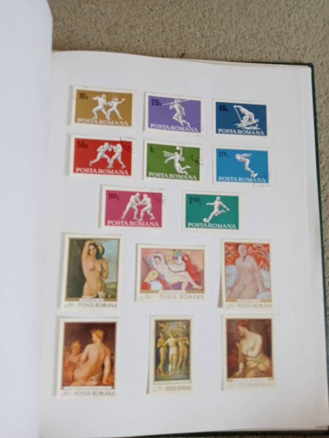 STRONG ALBUM MANY SETS -Romania  MANY good items ,not all shown !!