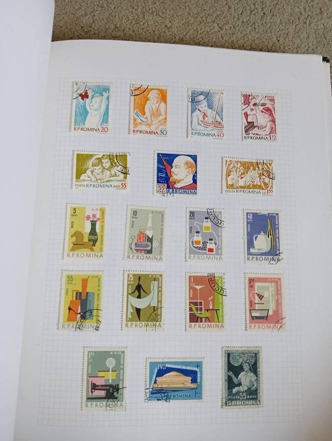 STRONG ALBUM MANY SETS -Romania  MANY good items ,not all shown !!