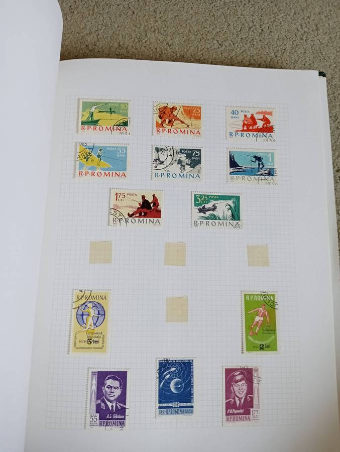 STRONG ALBUM MANY SETS -Romania  MANY good items ,not all shown !!