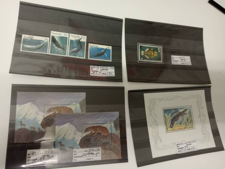 THEMATICS  MANY CARDS WITH SETS MINI SHEETS AND MUCH MORE-CARDS SOLD WITH SETS