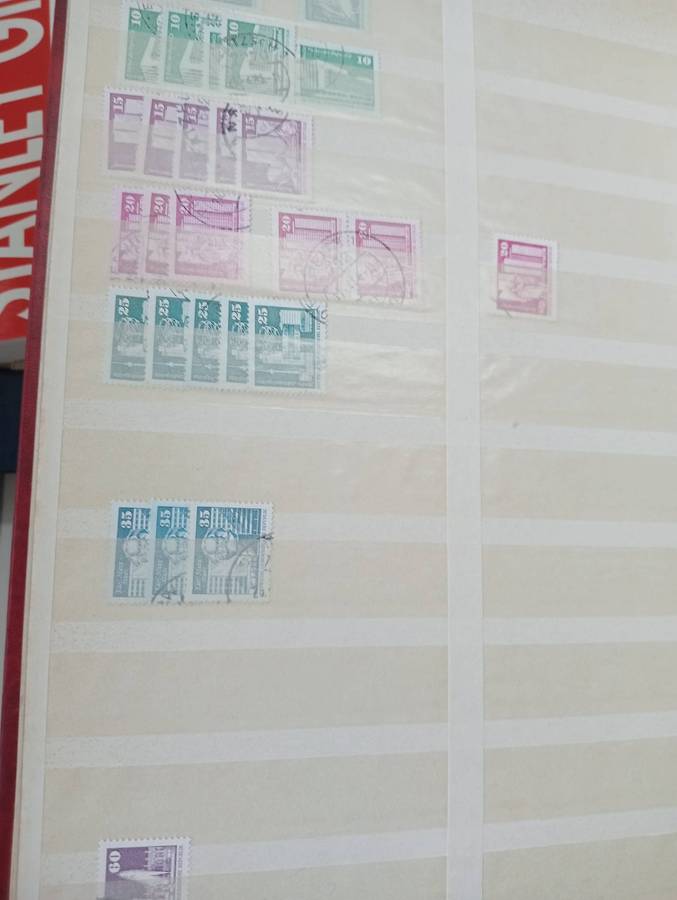 GERMANY-DEFINITIVES TO TOP VALUES-very high value STOCK BOOK-CLEAN,scarce officials etc