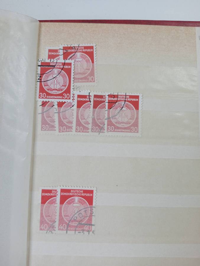 GERMANY-DEFINITIVES TO TOP VALUES-very high value STOCK BOOK-CLEAN,scarce officials etc