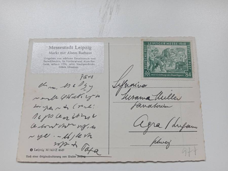 GERMANY SCARCE LIEPZIG  CARD