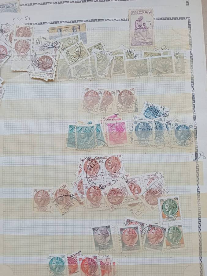 STOCK PAGES etc ITALY $$$