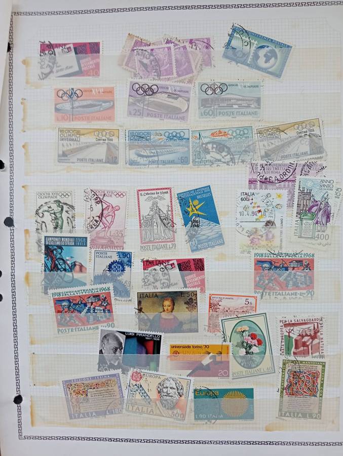 STOCK PAGES etc ITALY $$$