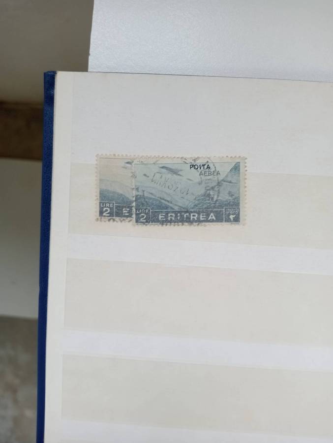 STOCK BOOK-ERITREA SCARCE LOT