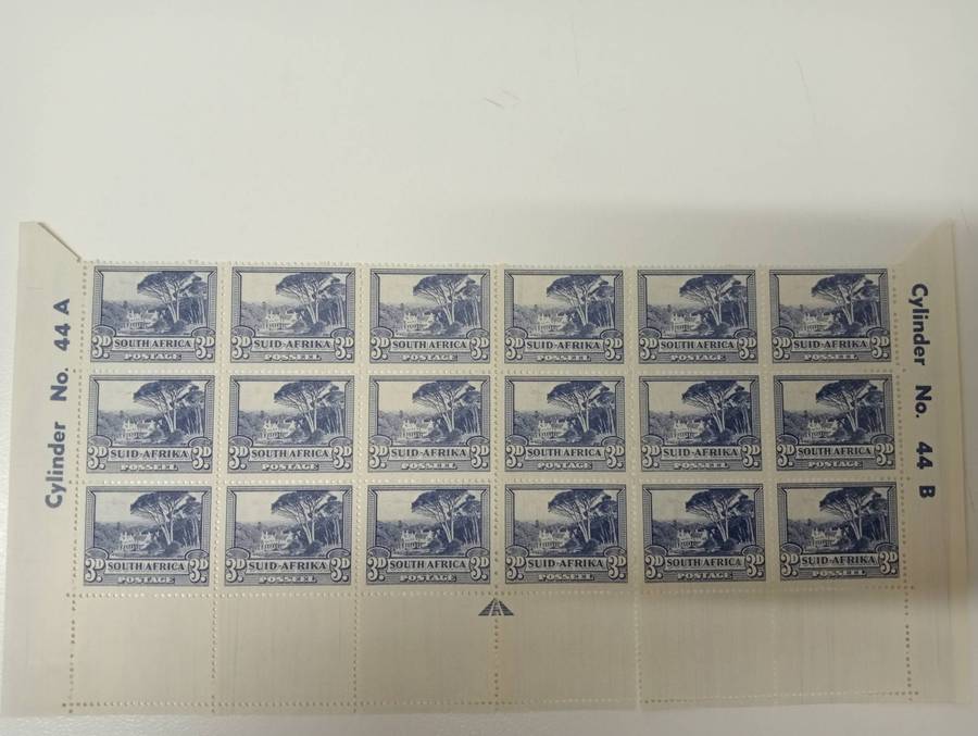 UNION-SUPERB UMM PANES BLOCKS ETC TO 5 SHILLINGS-light h.r. in margins-NB READ BELOW