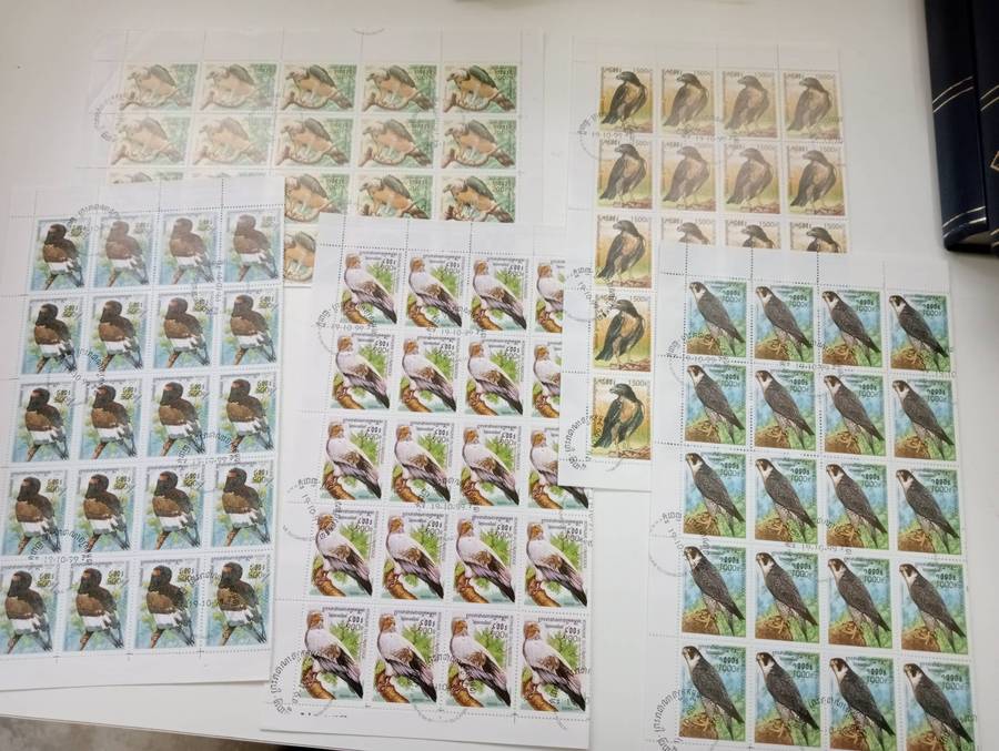 BIRDS-VERY SCARCE FULL HALF SHEETS !!!