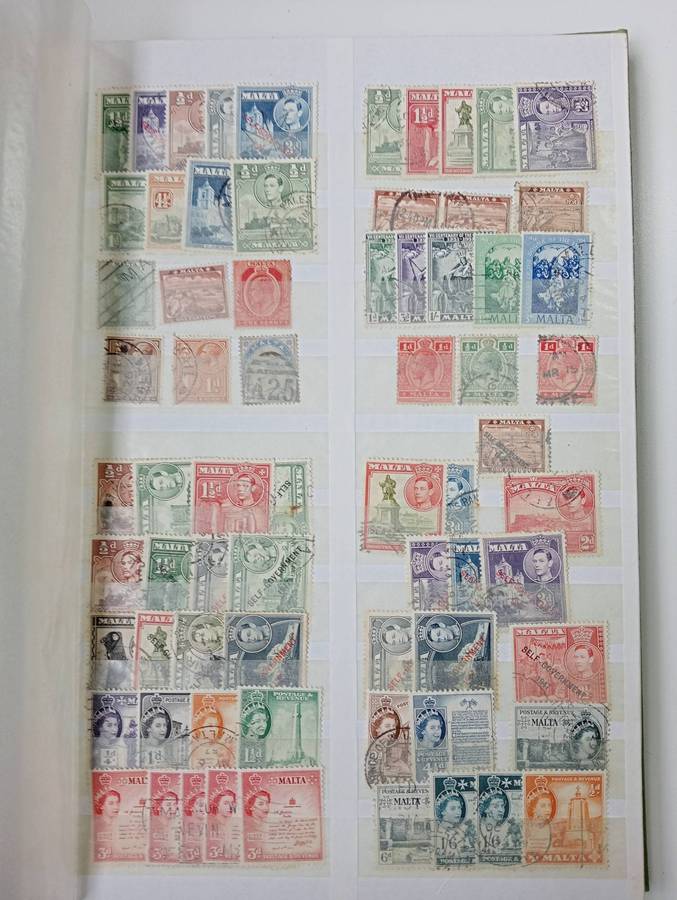 STRONG COMMONWEALTH BOUT TO HELP MANY GAPS-MINT USED HIGH VALUE LARGE STOCK BOOK.