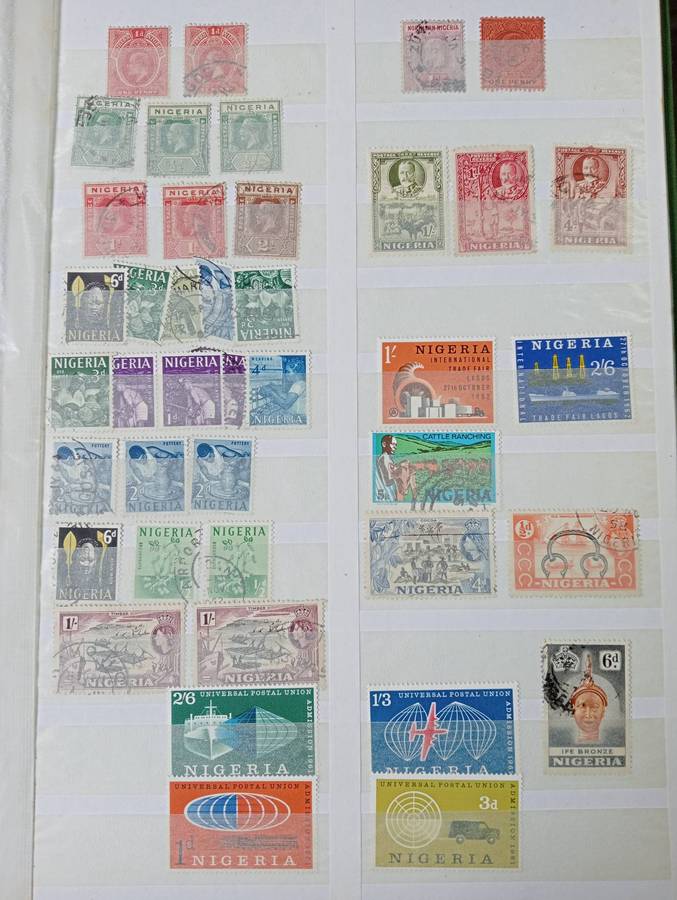 STRONG COMMONWEALTH BOUT TO HELP MANY GAPS-MINT USED HIGH VALUE LARGE STOCK BOOK.