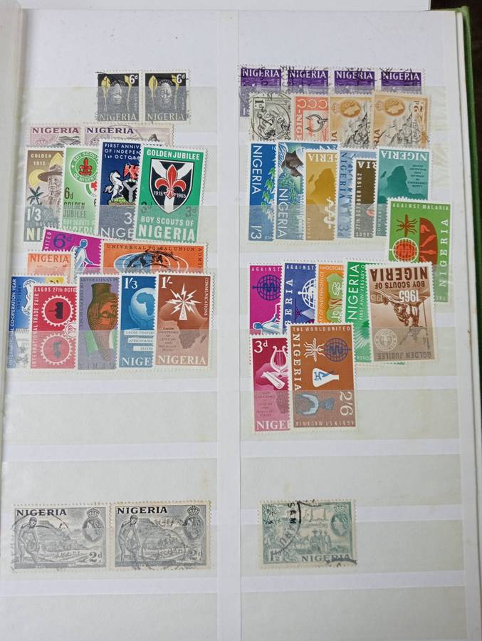 STRONG COMMONWEALTH BOUT TO HELP MANY GAPS-MINT USED HIGH VALUE LARGE STOCK BOOK.
