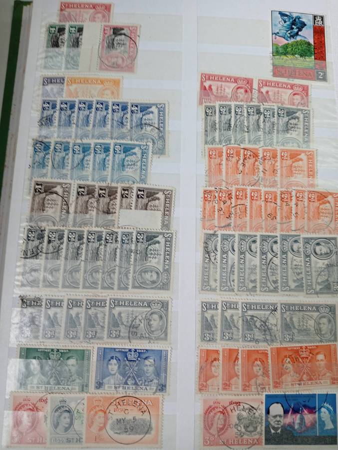 STRONG COMMONWEALTH BOUT TO HELP MANY GAPS-MINT USED HIGH VALUE LARGE STOCK BOOK.