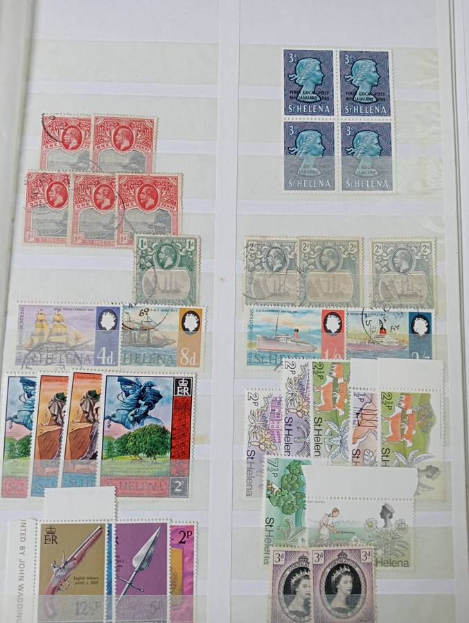 STRONG COMMONWEALTH BOUT TO HELP MANY GAPS-MINT USED HIGH VALUE LARGE STOCK BOOK.