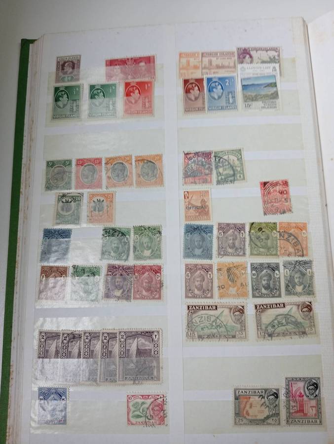 STRONG COMMONWEALTH BOUT TO HELP MANY GAPS-MINT USED HIGH VALUE LARGE STOCK BOOK.