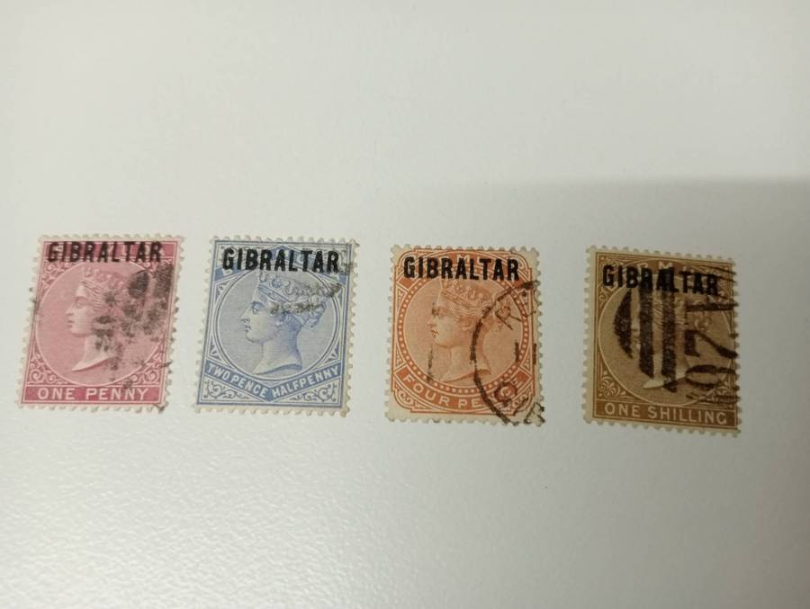 GIBRALTAR-QV VERY SCARCE R12 650.00+ TOP VALUE ETC SUPERB USED